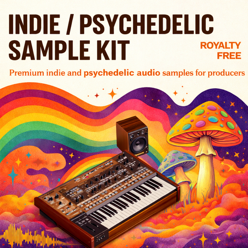 Indie/Psychedelic 2026 Sample Kit "Coast"