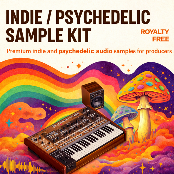 Indie/Psychedelic 2026 Sample Kit "Coast"
