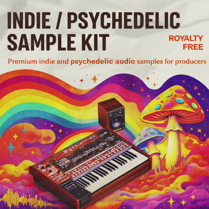 Indie/Psychedelic 2026 Sample Kit "Coast"